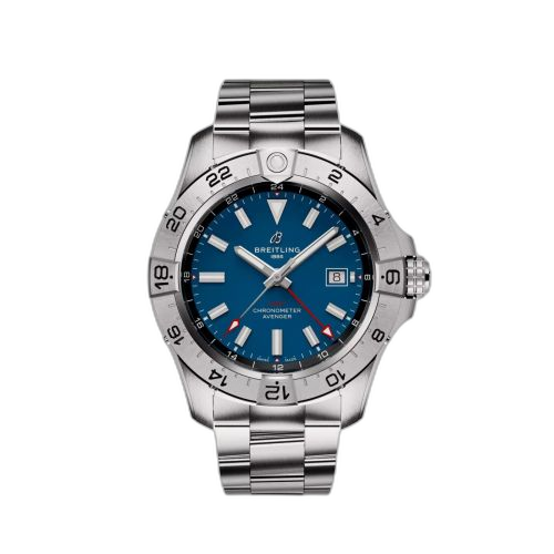 Avenger Automatic GMT 44 Stainless Steel / Blue / Bracelet