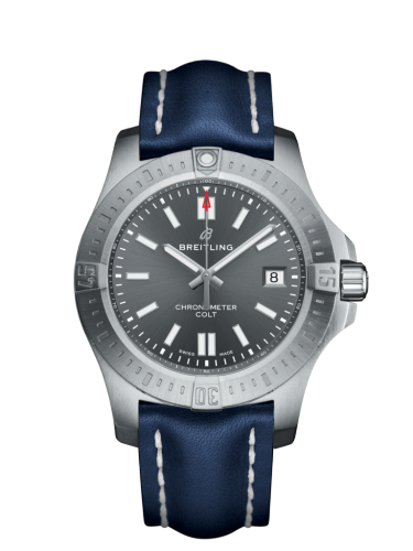 Chronomat Colt 41 Automatic Tempest Grey / Calf / Pin