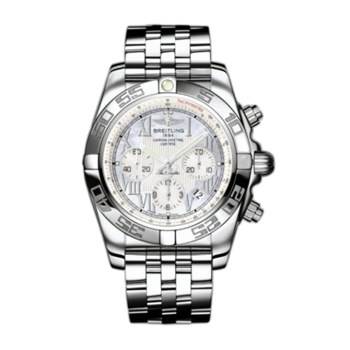 Chronomat 44 Stainless Steel / Pearl Roman / Bracelet