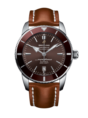 Superocean Heritage II 46 Stainless Steel / Bronze / Bronze / Calf / Folding