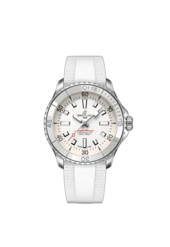 SuperOcean Automatic 42 Stainless Steel / White / Japan