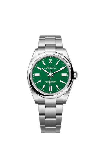 Oyster Perpetual 41 Stainless Steel / Green