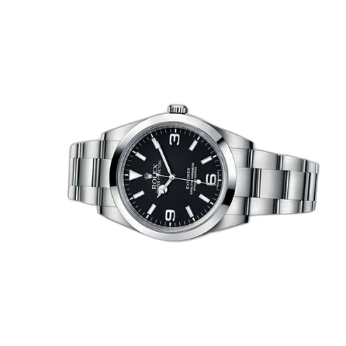 Explorer 39 / Stainless steel / Black