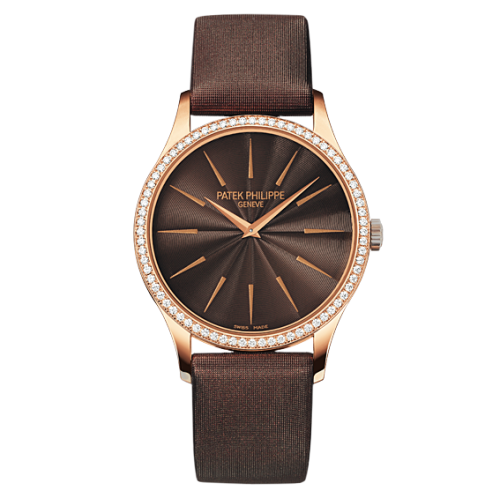 Calatrava 4897 Rose Gold / Chocolate Brown