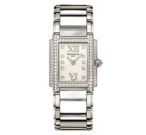 Twenty~4 4908/200 White Gold Timeless White