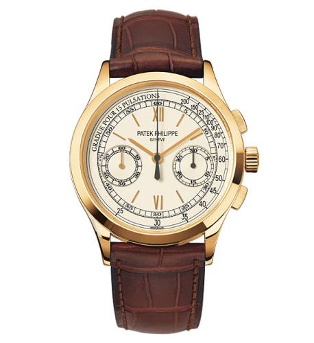 Chronograph 5170 Yellow Gold / Silver