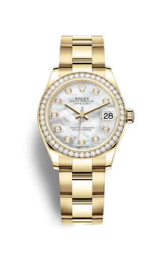 Datejust 31 Yellow Gold / Diamond / MOP / Oyster