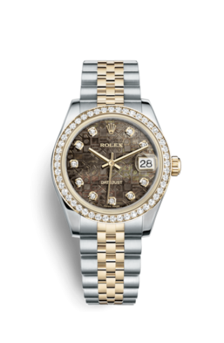 Datejust 31 Rolesor Yellow Diamond / Jubilee / Black MOP Computer