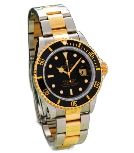 Submariner Date 16613 Black Tritium