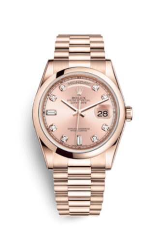 Day-Date 36 Everose Domed / President / Pink Diamond