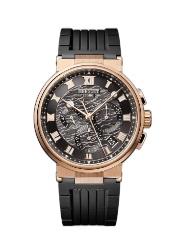 Marine Chronograph 5527 Rose Gold / Grey / Rubber