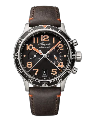 Type XXI 3815 Titanium / Black - Orange