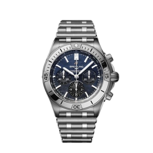Chronomat B01 42 Stainless Steel / Black MOP / Japan