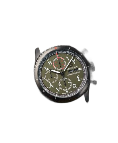 Aviator 8 Chronograph 43 Blacksteel / Middle East Limited Edition