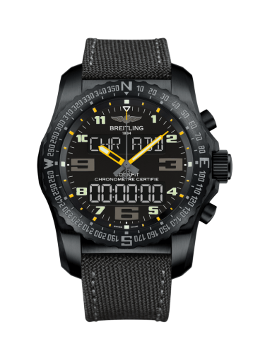 Cockpit B50 Night Mission / Black-Yellow / Military / Pin