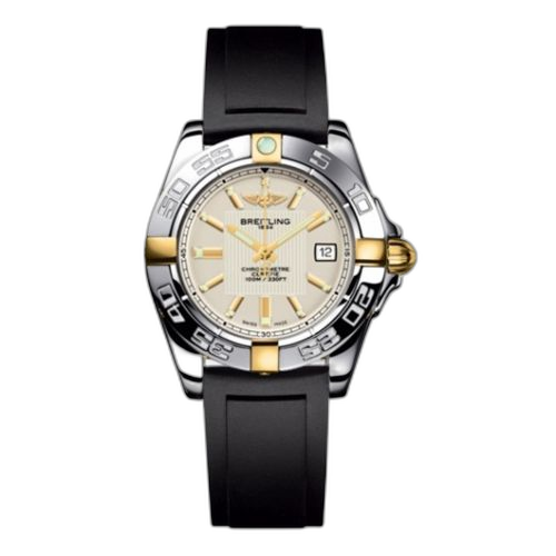 Galactic 32 Two Tone Silver / Rubber