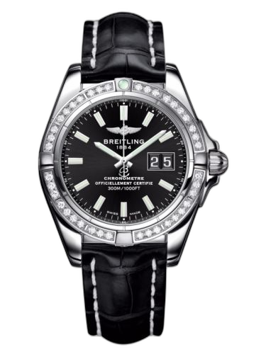 Galactic 41 Stainless Steel / Diamond / Onyx Black / Croco