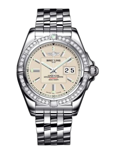 Galactic 41 Stainless Steel / Diamond / Sierra Silver / Bracelet