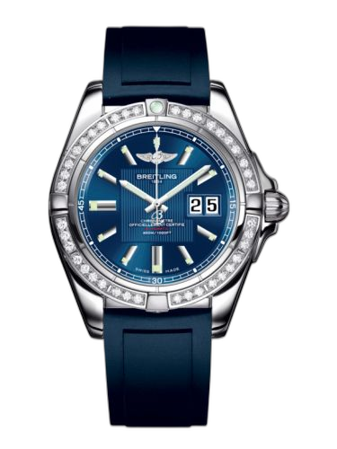 Galactic 41 Stainless Steel / Diamond / Metallica Blue / Rubber