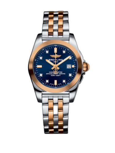Galactic 29 Stainless Steel / Rose Gold / Horizon Blue Diamond / Bracelet