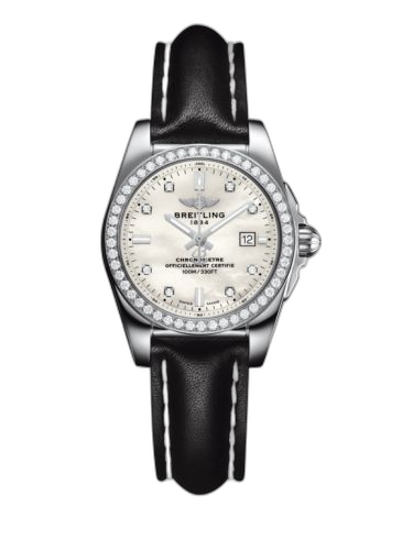 Galactic 29 Stainless Steel / Diamond / Pearl Diamond / Calf