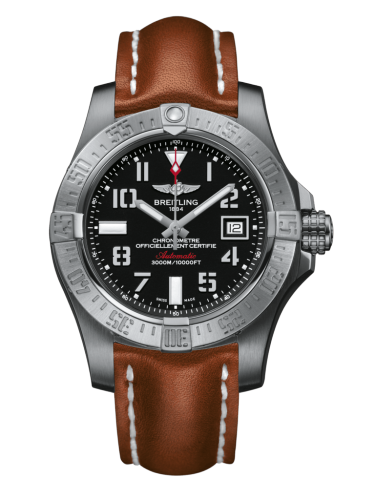 Avenger II Seawolf Stainless Steel / Volcano Black / Calf / Folding
