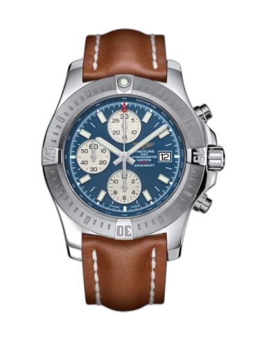 Colt Chronograph Automatic Stainless Steel / Mariner Blue / Calf / Pin