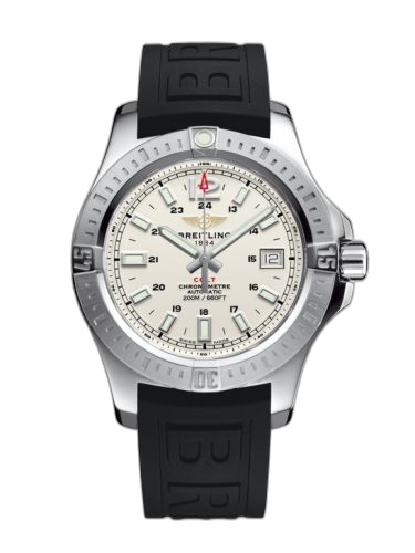 Colt 41 Automatic Stratus Silver / Rubber