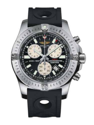 Colt Chronograph Volcano Black / Rubber / Pin