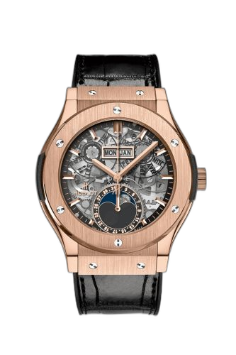 Classic Fusion Aerofusion Moonphase King Gold / Alligator