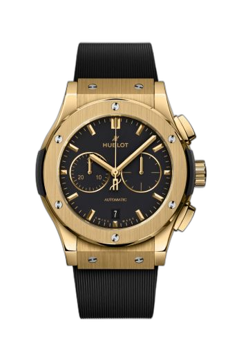 Classic Fusion 42 Chronograph King Gold / Black / Rubber