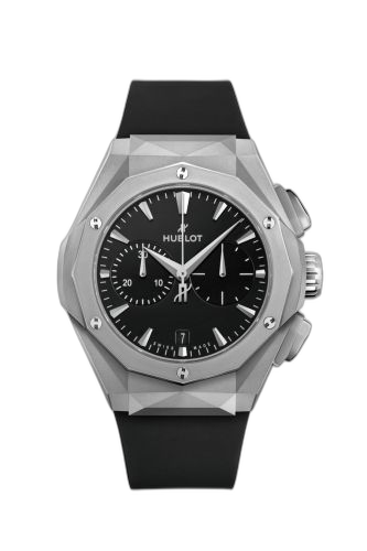 Classic Fusion 41 Chronograph Orlinski Titanium / Black / Rubber