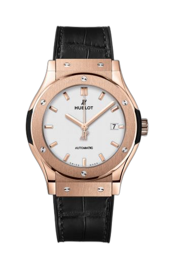Classic Fusion 42 King Gold / Opalin / Alligator