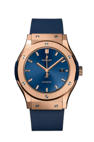 Classic Fusion 42 King Gold / Blue / Alligator