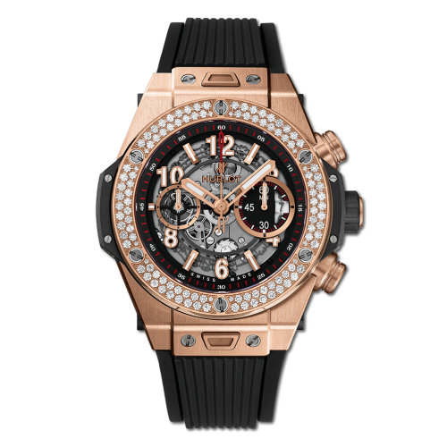 Big Bang Unico 45 King Gold / Diamonds / Black