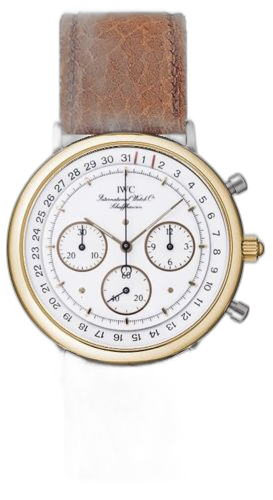 Portofino Chronograph MecaQuartz Stainless Steel / Yellow Gold / White / Alligator