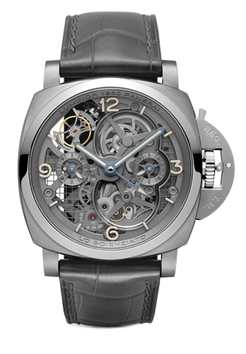 Luminor 1950 Tourbillon GMT Titanio Lo Scienziato
