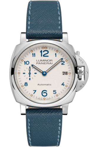 Luminor Due 38 Automatic Stainless Steel / White