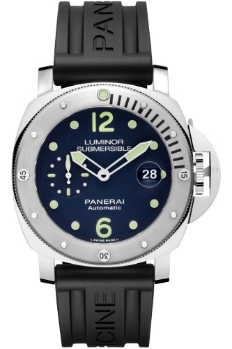 Luminor Submersible Automatic Acciaio Blue