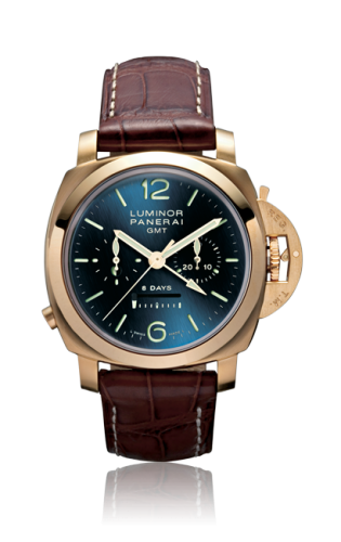 Luminor 1950 8 Days GMT Monopulsante Pink Gold