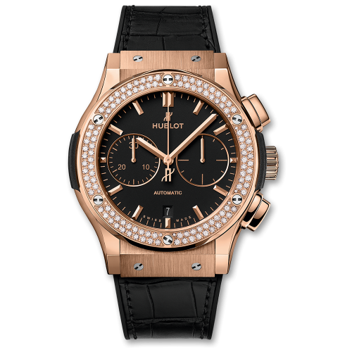 Classic Fusion 45 Chronograph King Gold / Diamonds