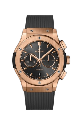 Classic Fusion 42 Chronograph King Gold / Racing Grey / Rubber