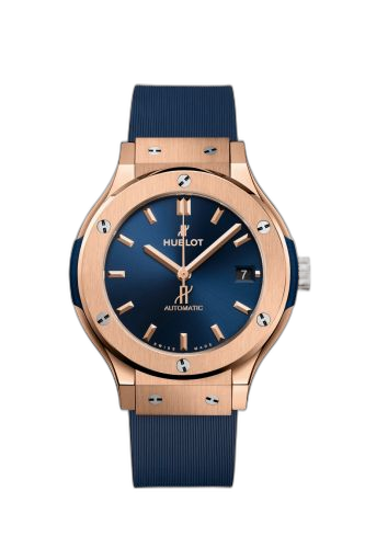 Classic Fusion 38 King Gold / Blue / Alligator
