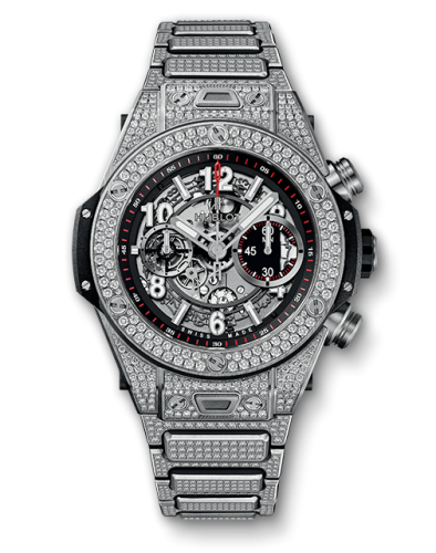 Big Bang Unico 45 Titanium / Pavé / Bracelet