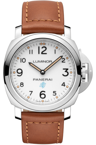 Luminor Base 44 Logo 3 Days White / Blue OP