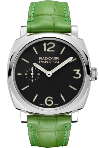 Radiomir 1940 42 3 Days Stainless Steel / Black