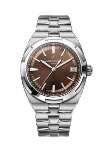 Overseas Date Stainless Steel / Brown