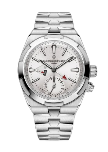 Overseas Dual Time Stainless Steel / Silver