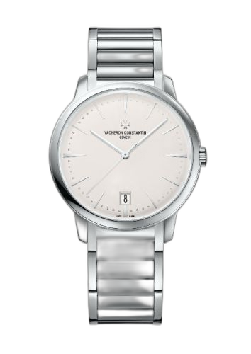 Patrimony 36mm Self-Winding White Gold / Silver / Bracelet