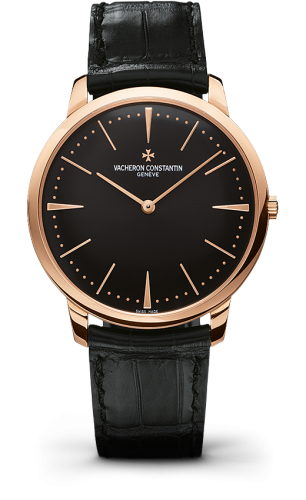 Patrimony Contemporaine 40 Manual-Winding Pink Gold / Black